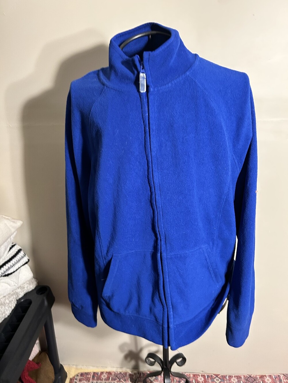 size xxl sweatshirt blue shirt soft fleece gorpcore 2x 2 x coat jacket